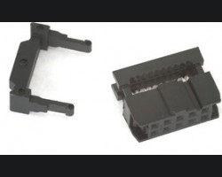 IDC-10F, Розетка 2.54мм на шлейф 10 pin
